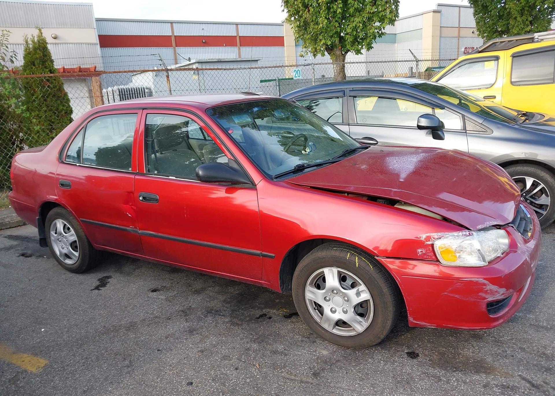 2001 TOYOTA COROLLA CE