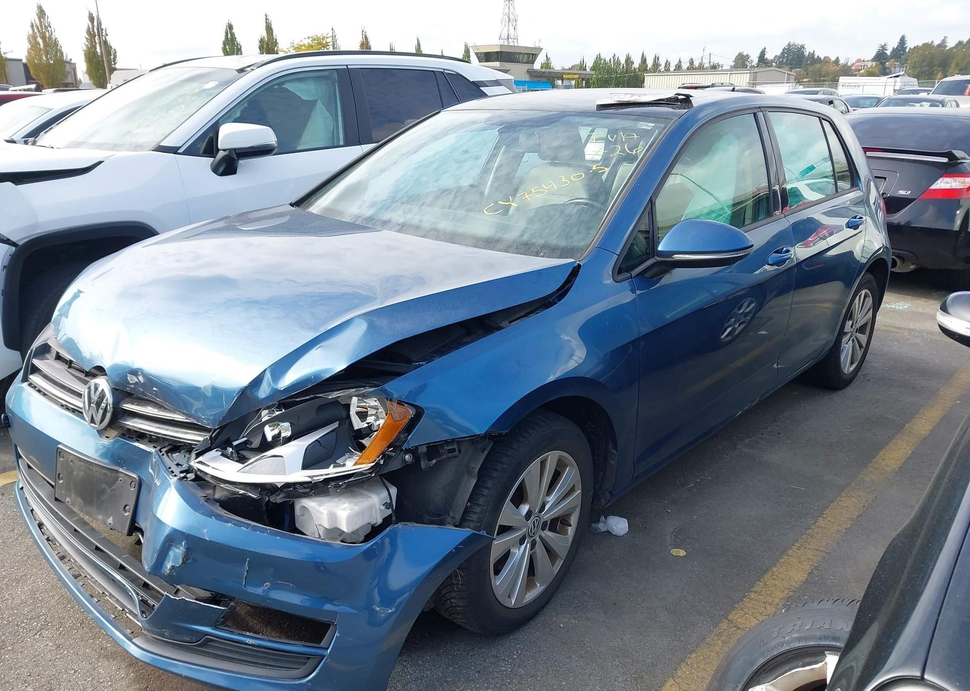 2017 VOLKSWAGEN GOLF S