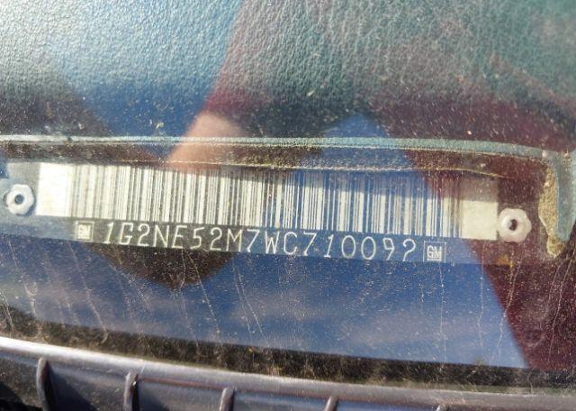 1998 PONTIAC GRAND AM SE