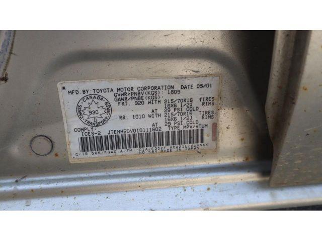 2001 TOYOTA RAV4