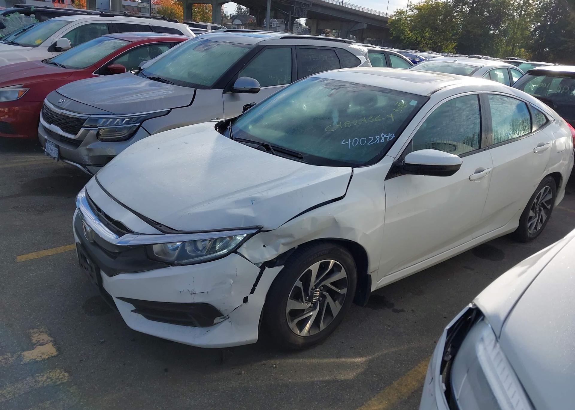 2016 HONDA CIVIC EX