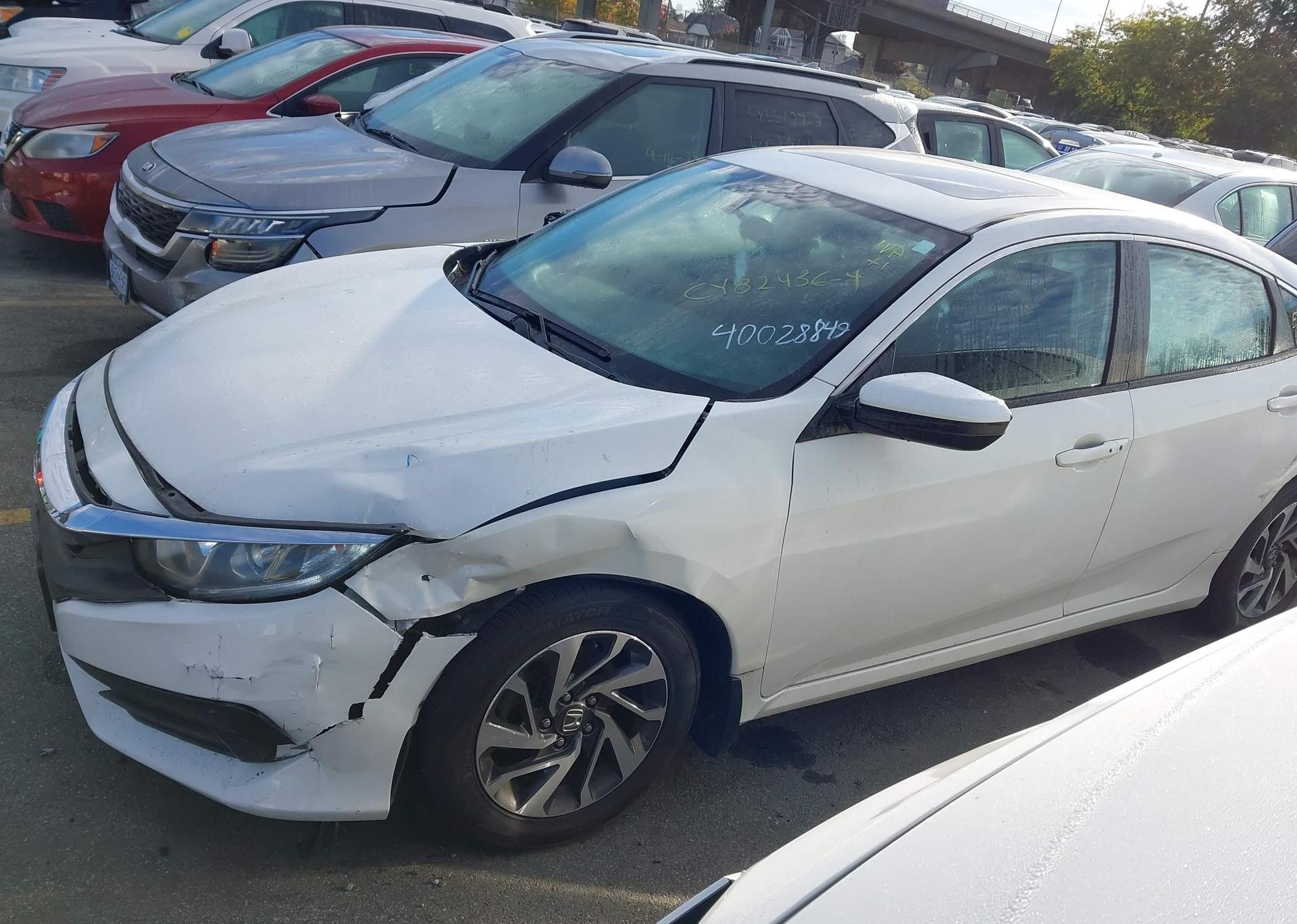 2016 HONDA CIVIC EX