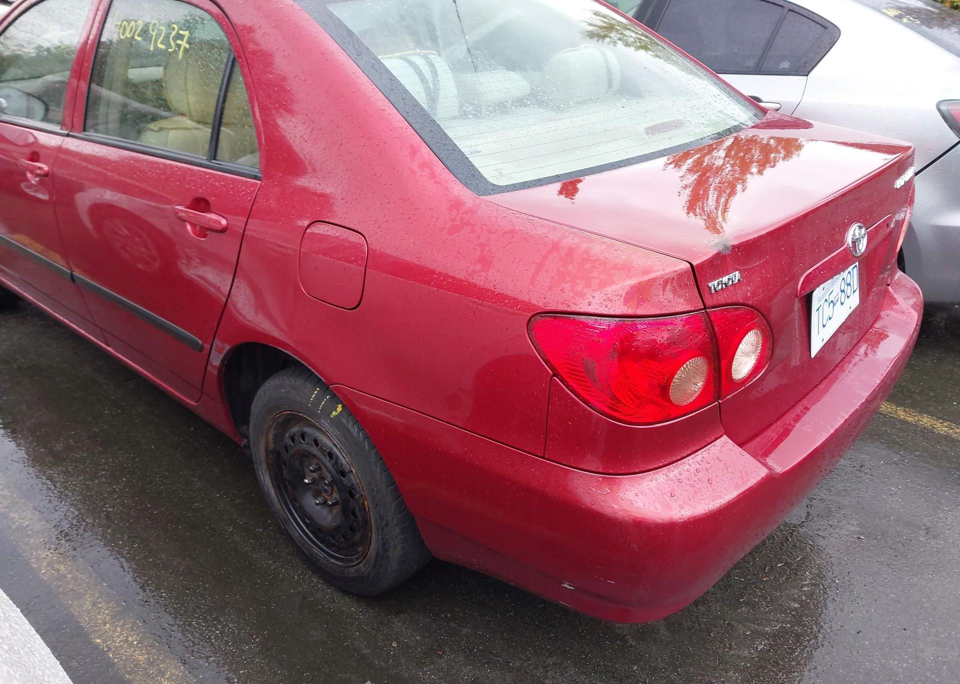 2005 TOYOTA COROLLA CE