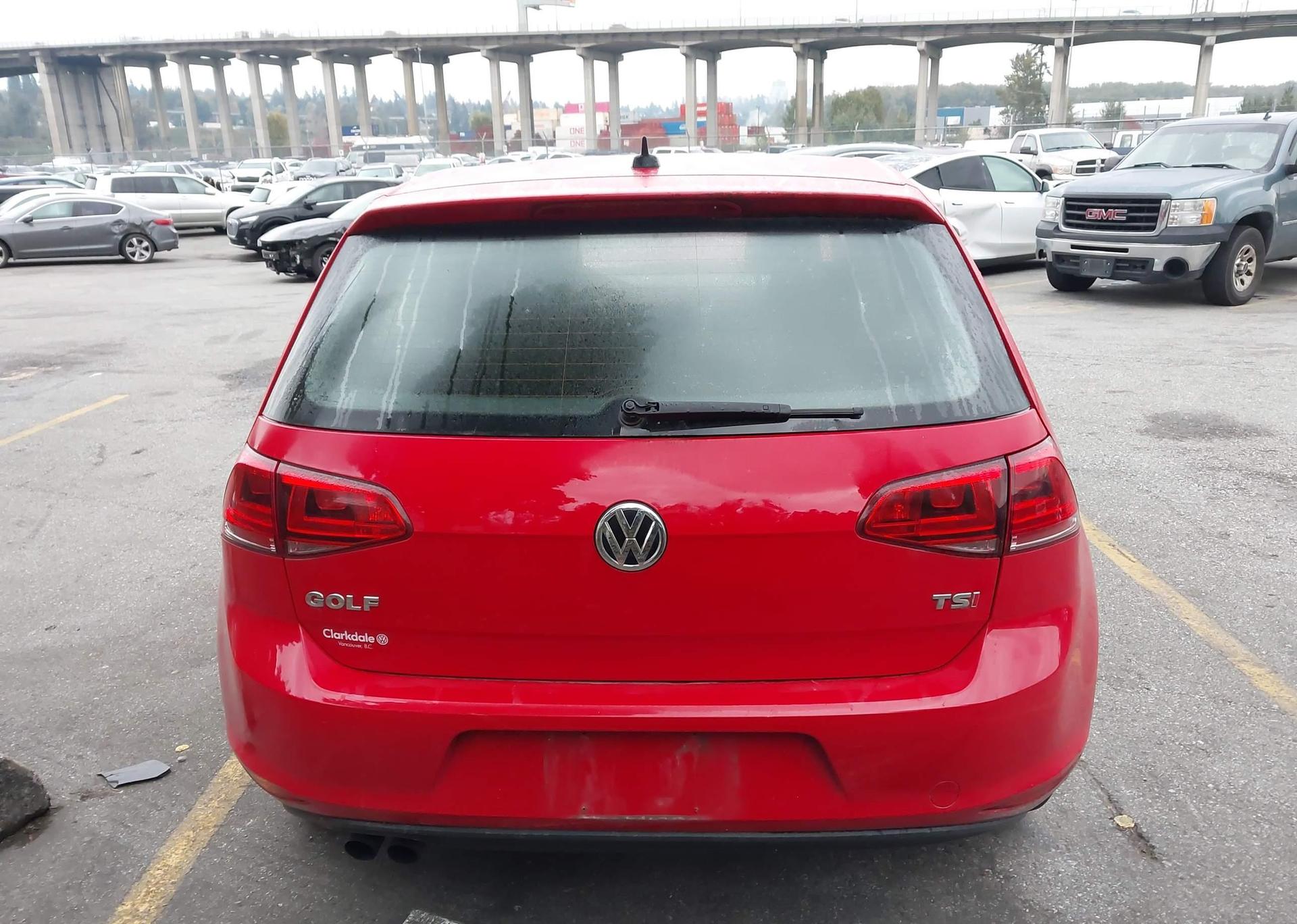 2016 VOLKSWAGEN GOLF