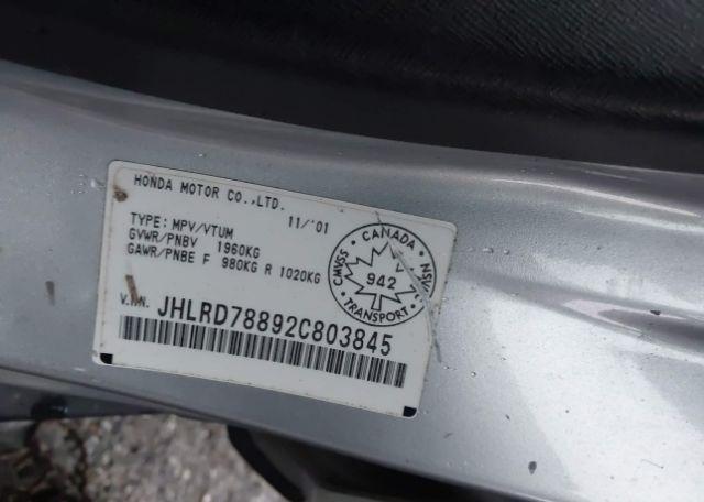 2002 HONDA CR-V EX
