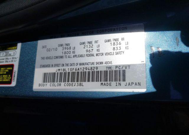 2010 MAZDA 3 I