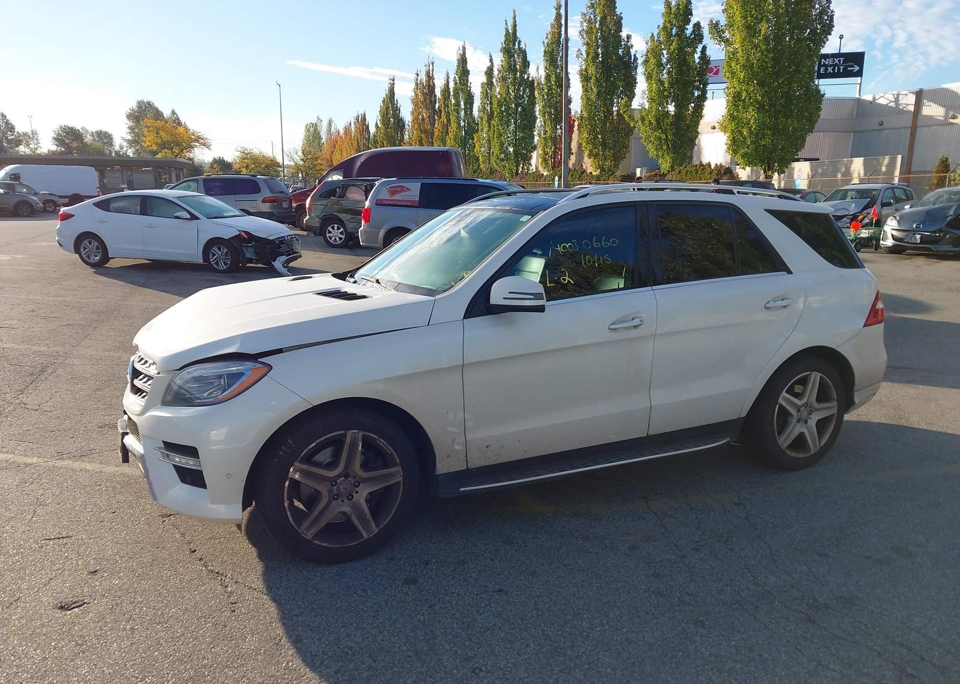 2014 MERCEDES-BENZ ML 350 4MATIC