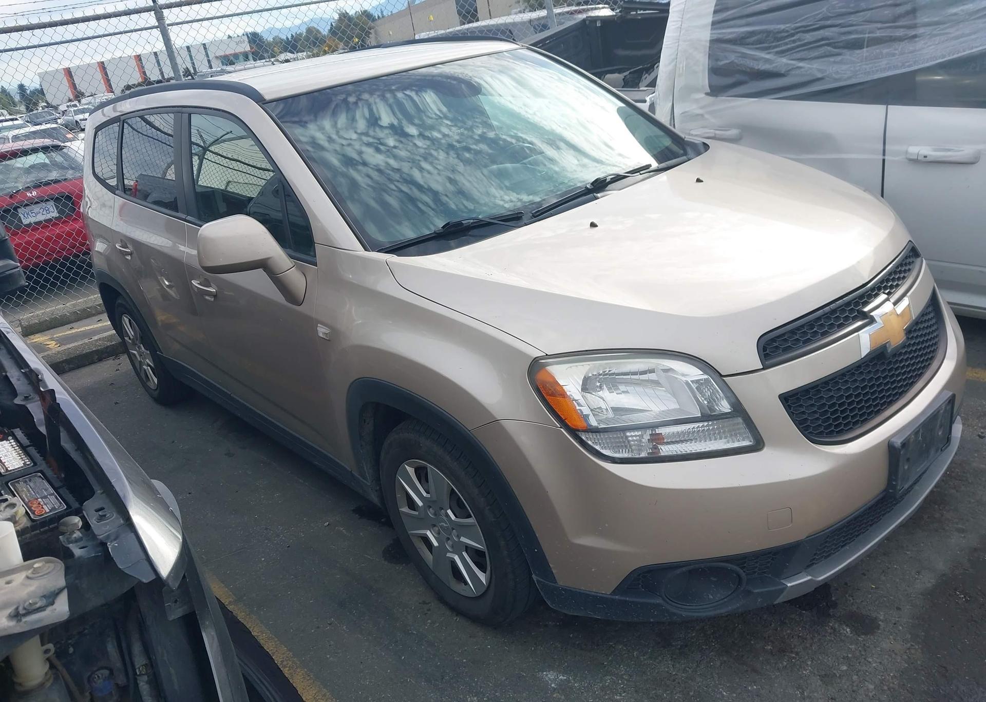 2012 CHEVROLET ORLANDO LT