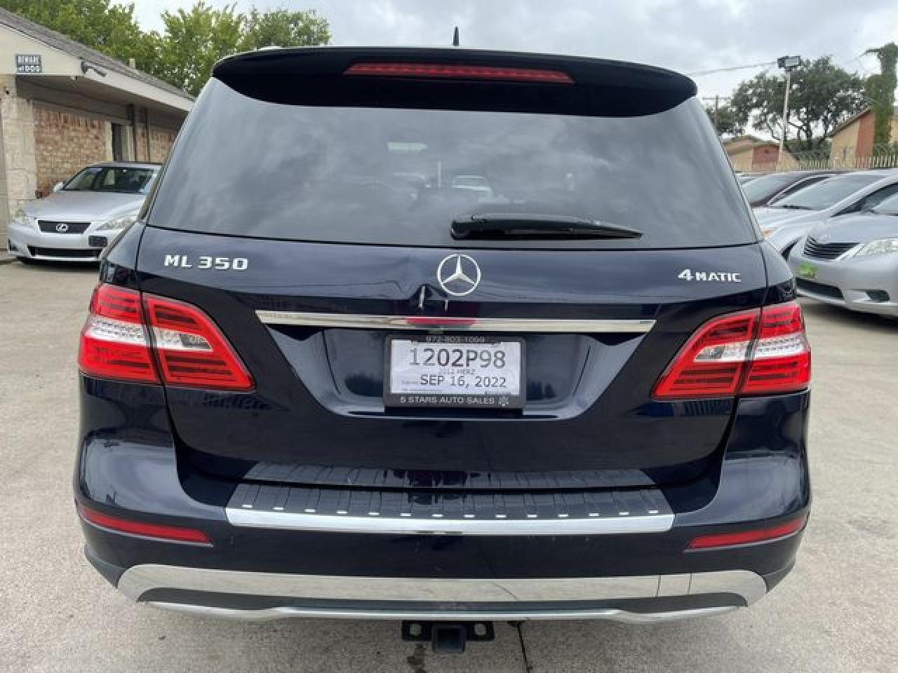 2012 MERCEDES-BENZ ML-Class