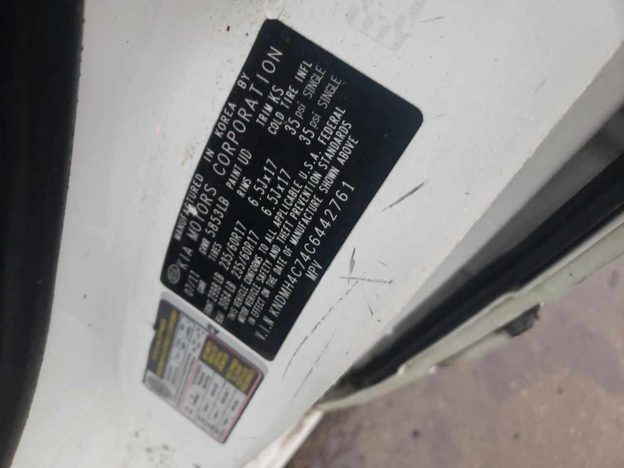 2012 KIA SEDONA