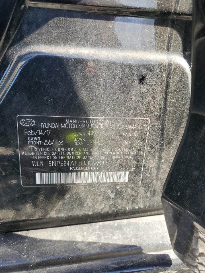 2017 HYUNDAI SONATA