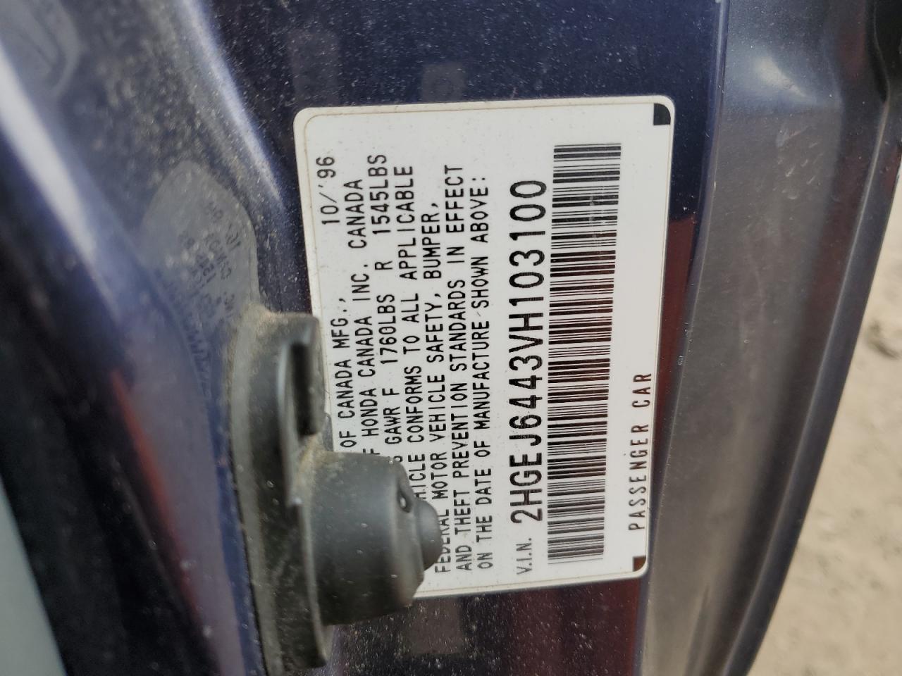 1997 HONDA CIVIC