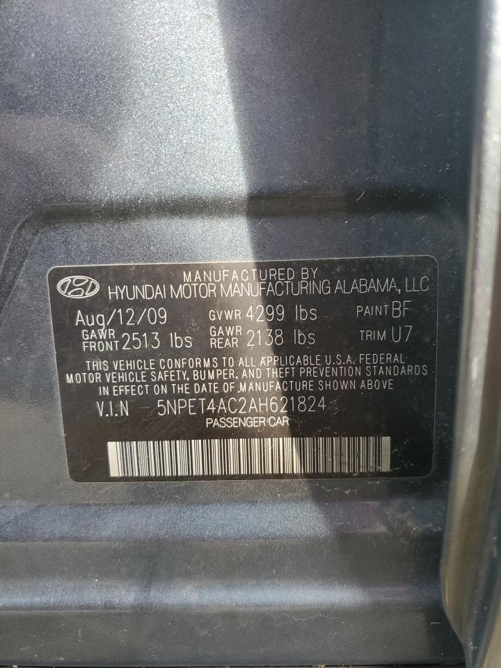 2010 HYUNDAI SONATA
