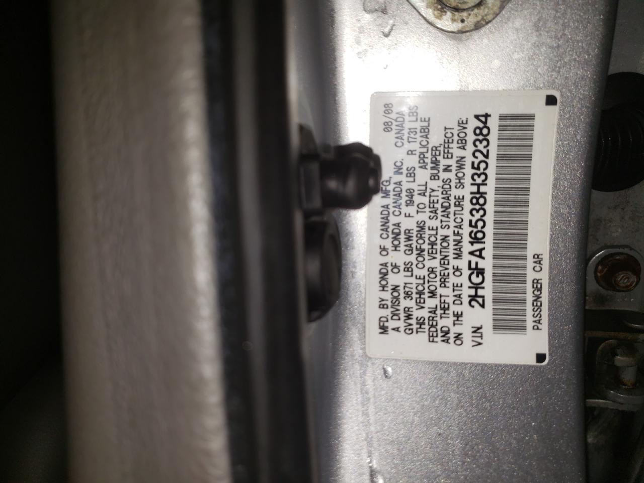 2008 HONDA CIVIC