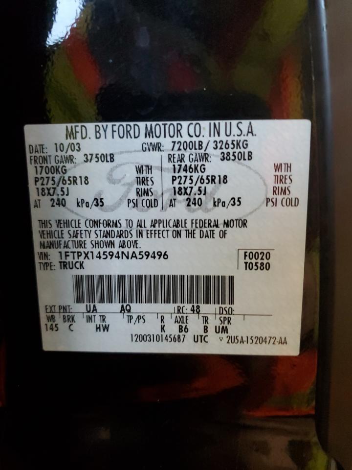 2004 FORD F-150