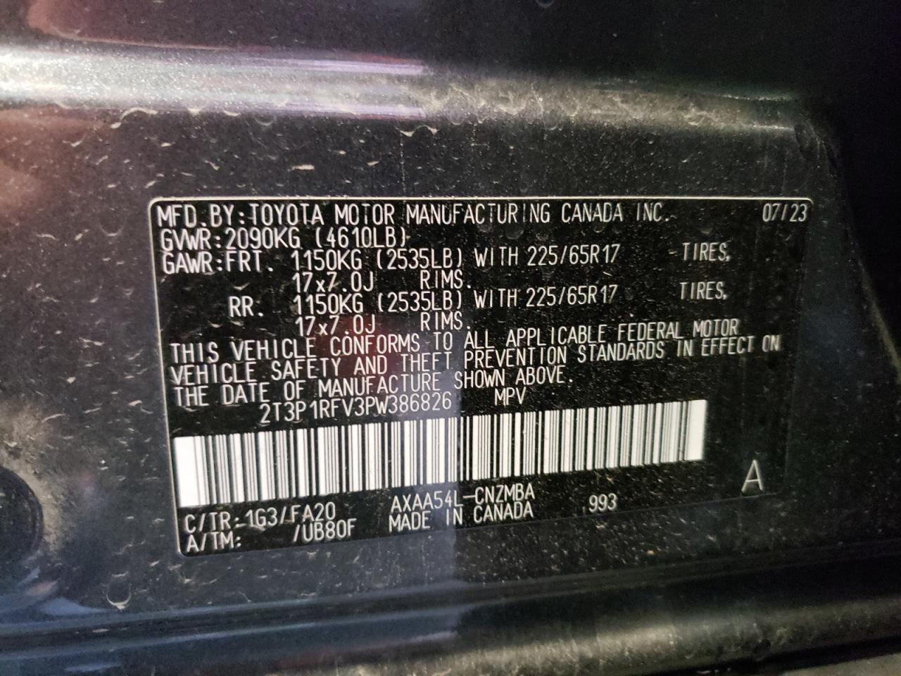 2023 TOYOTA RAV4