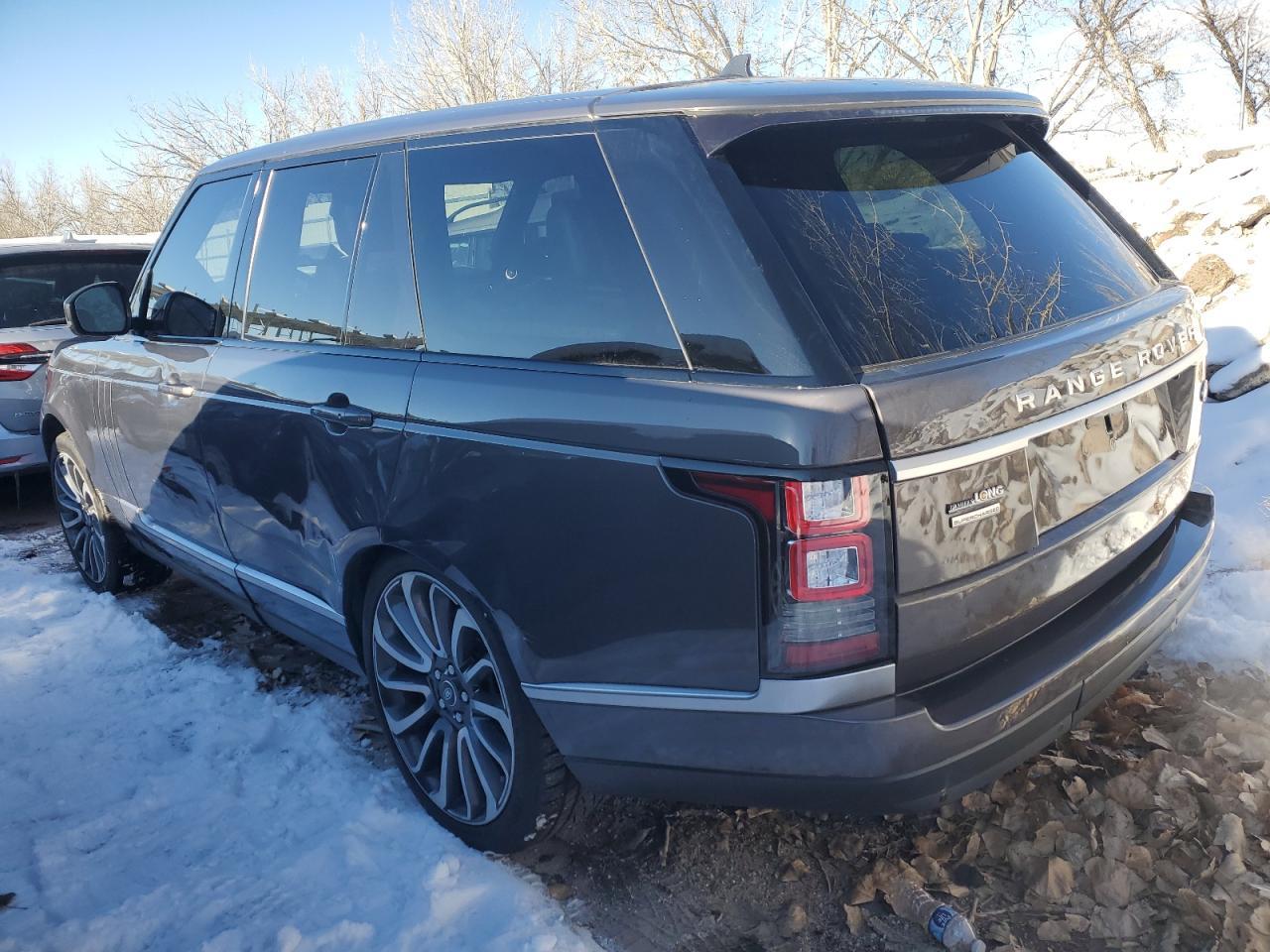 2016 LAND ROVER RANGE ROVER