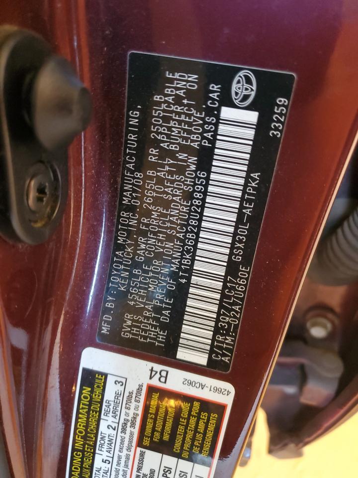 2008 TOYOTA Avalon
