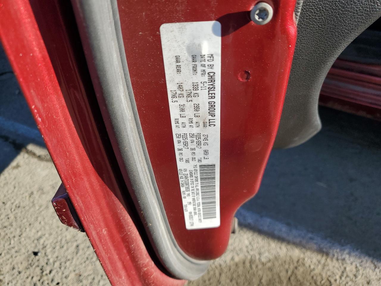 2011 DODGE GRAND CARAVAN