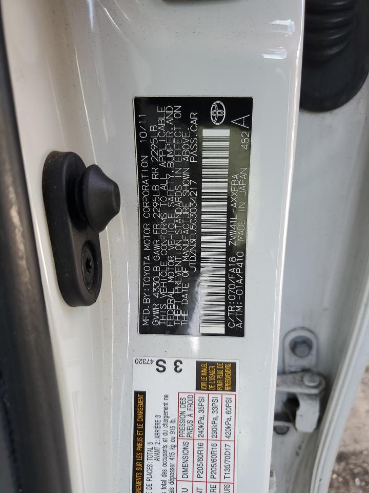 2012 TOYOTA PRIUS