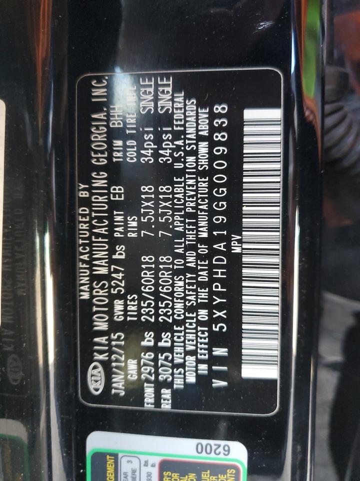 2016 KIA SORENTO