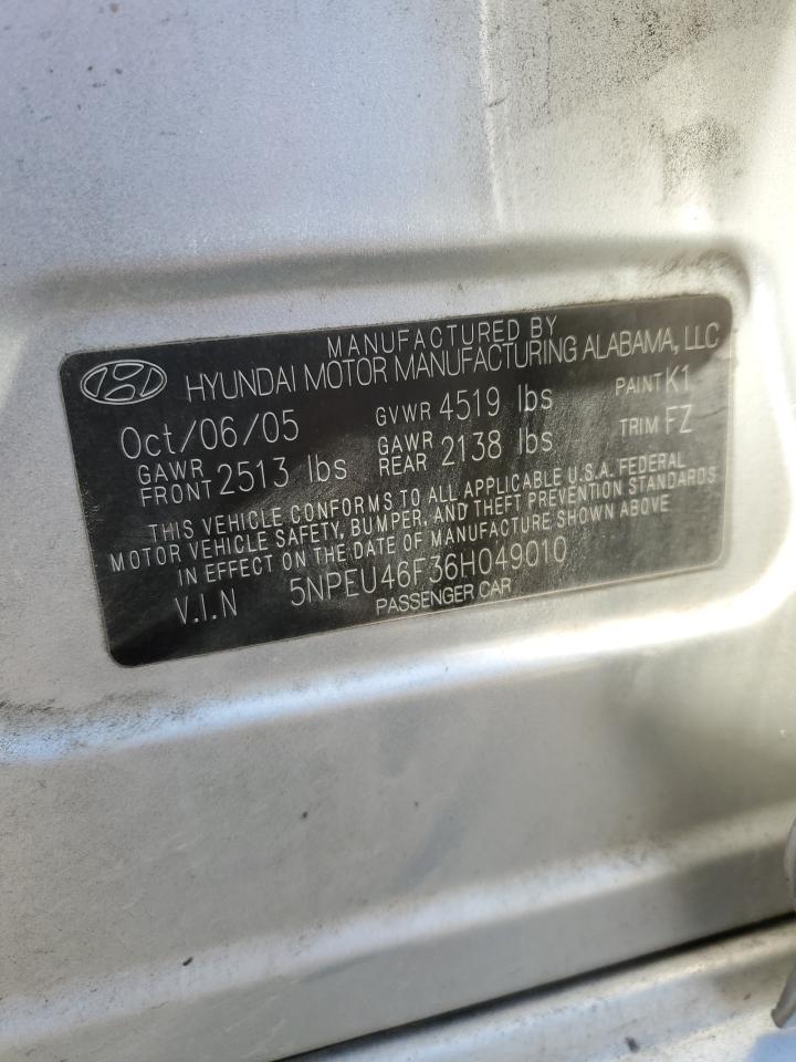 2006 HYUNDAI SONATA