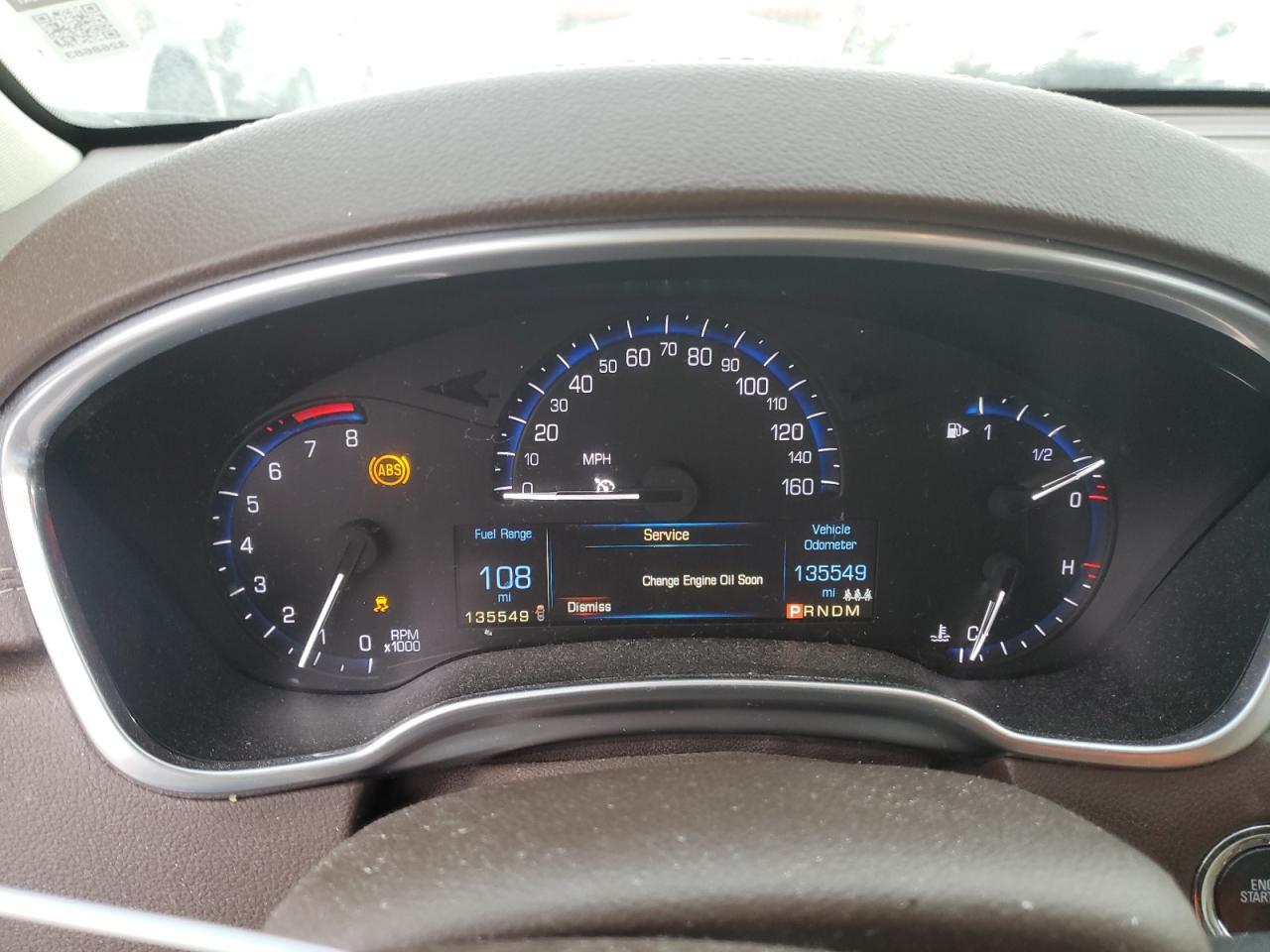2016 CADILLAC SRX