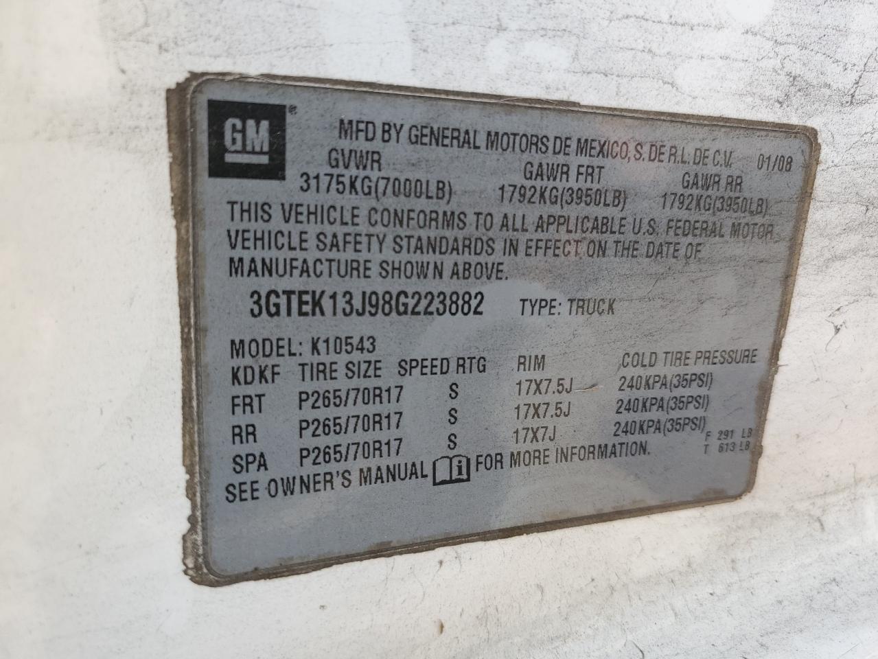 2008 GMC Sierra