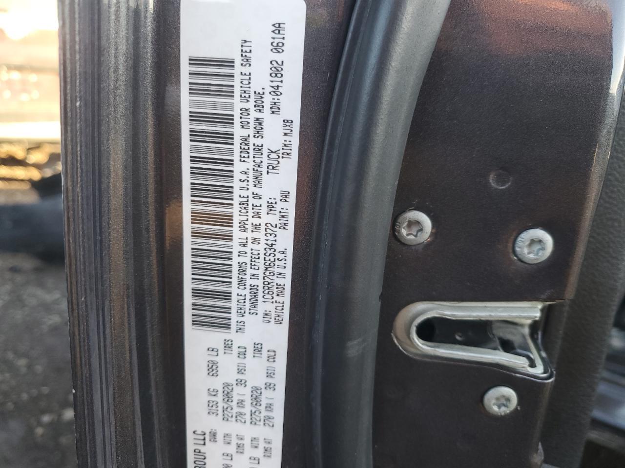 2014 RAM 1500