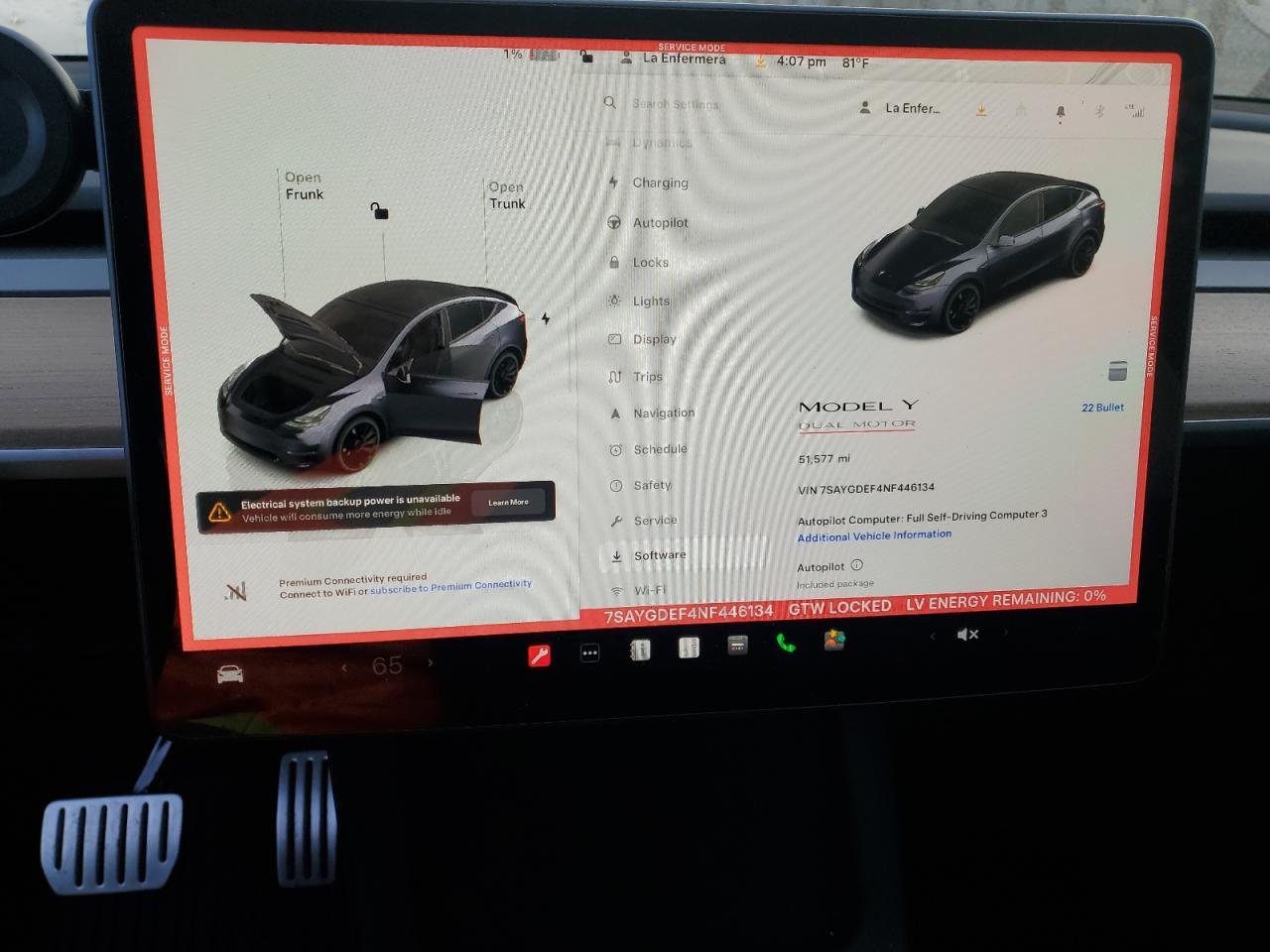 2022 TESLA MODEL Y