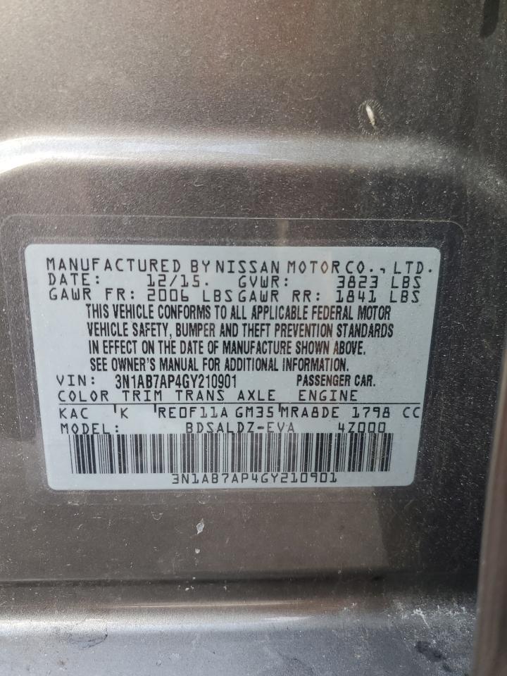 2016 NISSAN SENTRA