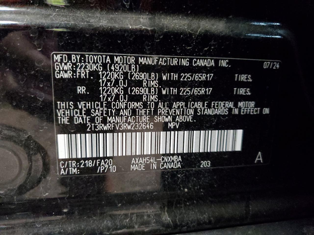 2024 TOYOTA RAV4