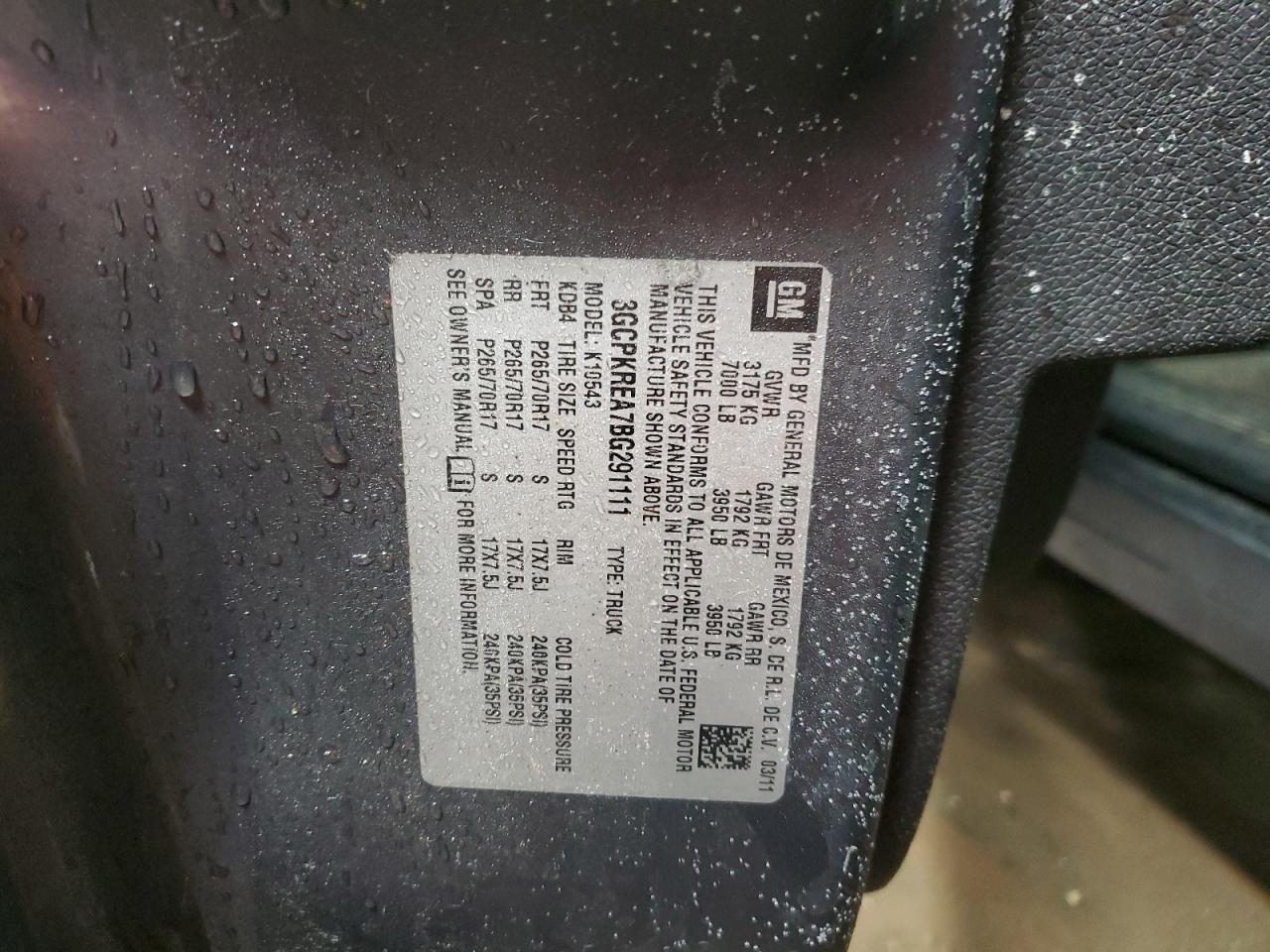 2011 CHEVROLET Silverado