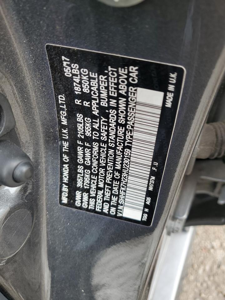 2017 HONDA CIVIC
