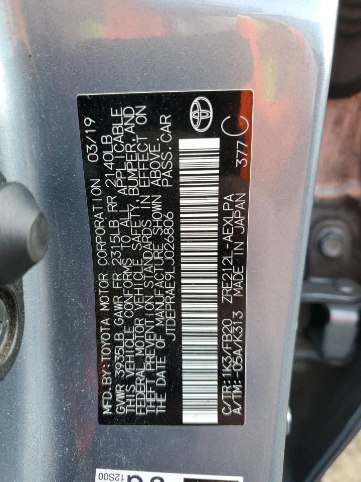 2020 TOYOTA COROLLA