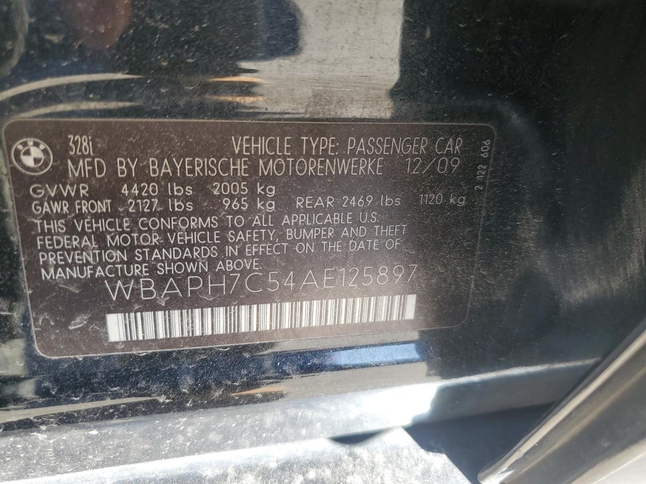 2010 BMW 3 SERIES