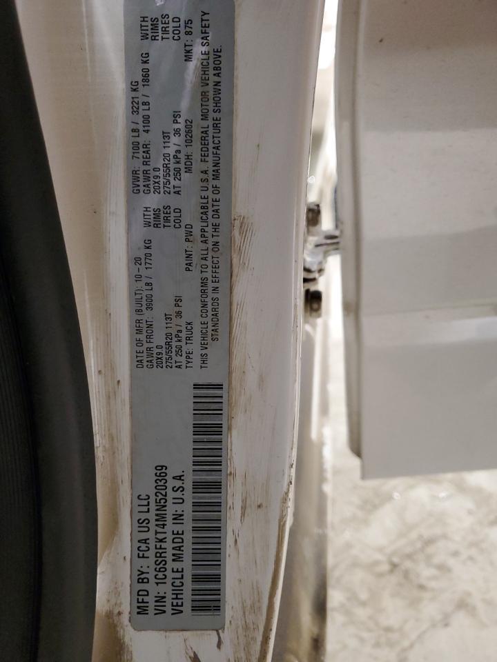 2021 RAM 1500
