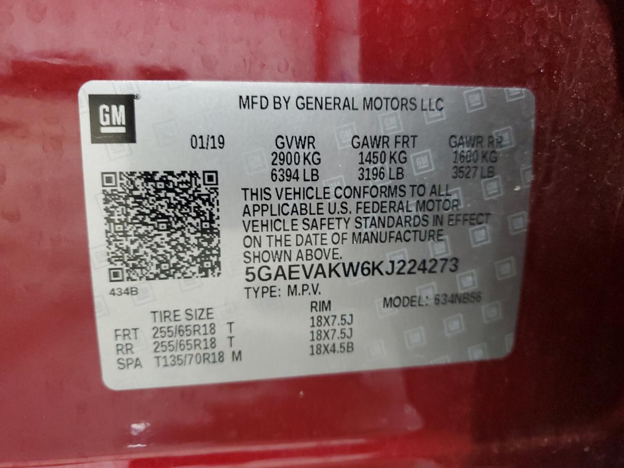 2019 BUICK ENCLAVE