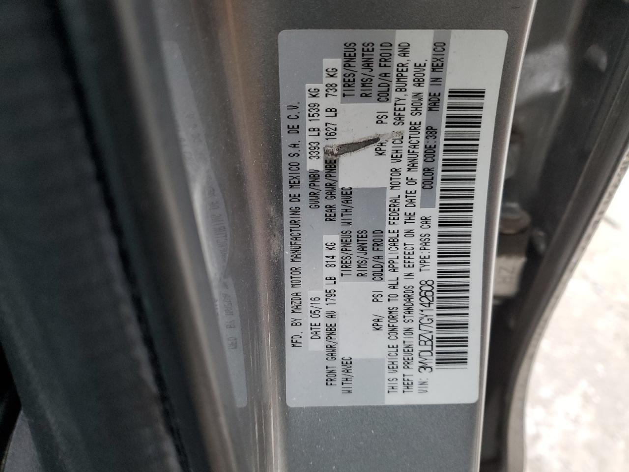 2016 TOYOTA SCION