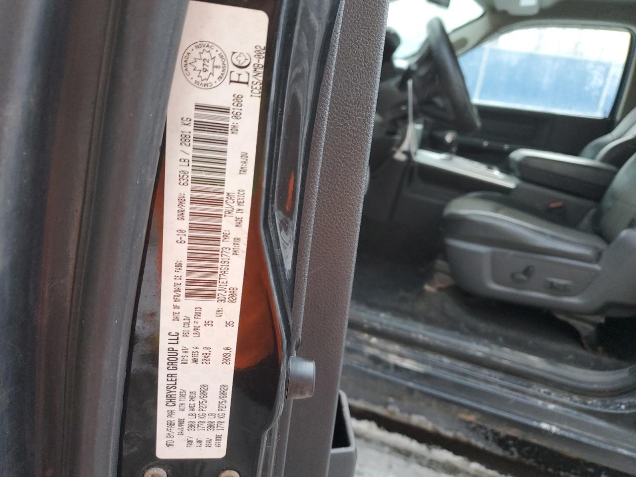 2010 DODGE RAM 1500