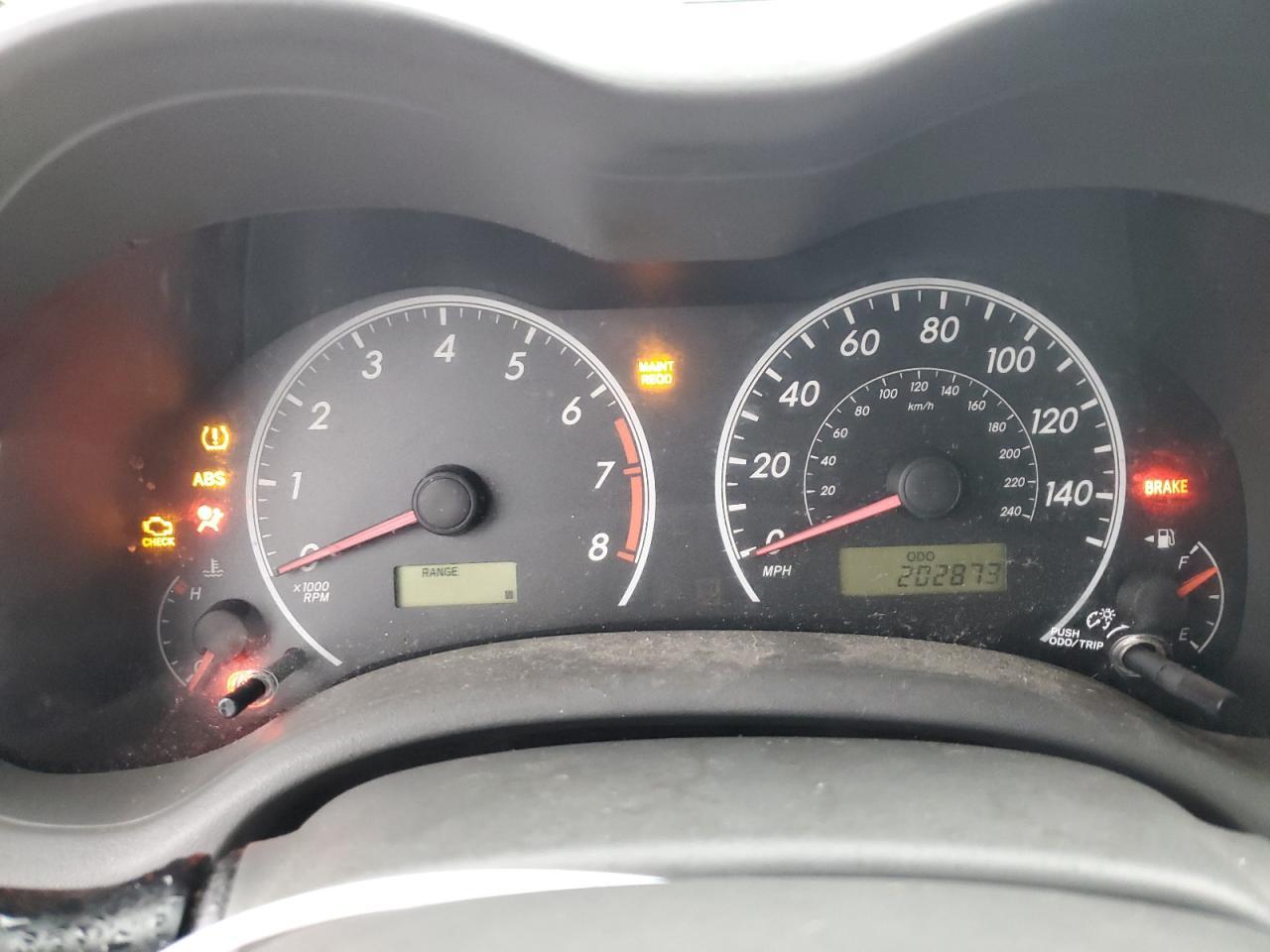 2010 TOYOTA COROLLA
