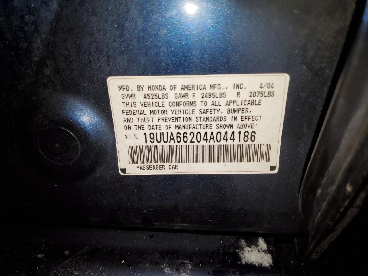 2004 ACURA TL