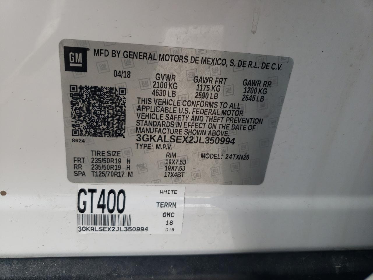 2018 GMC Terrain