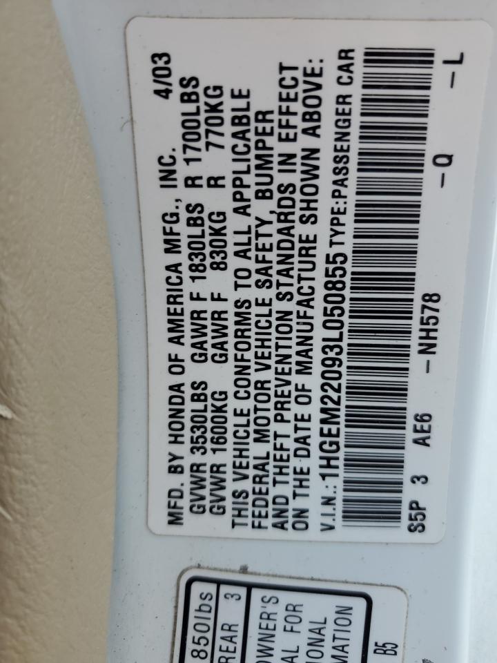 2003 HONDA CIVIC