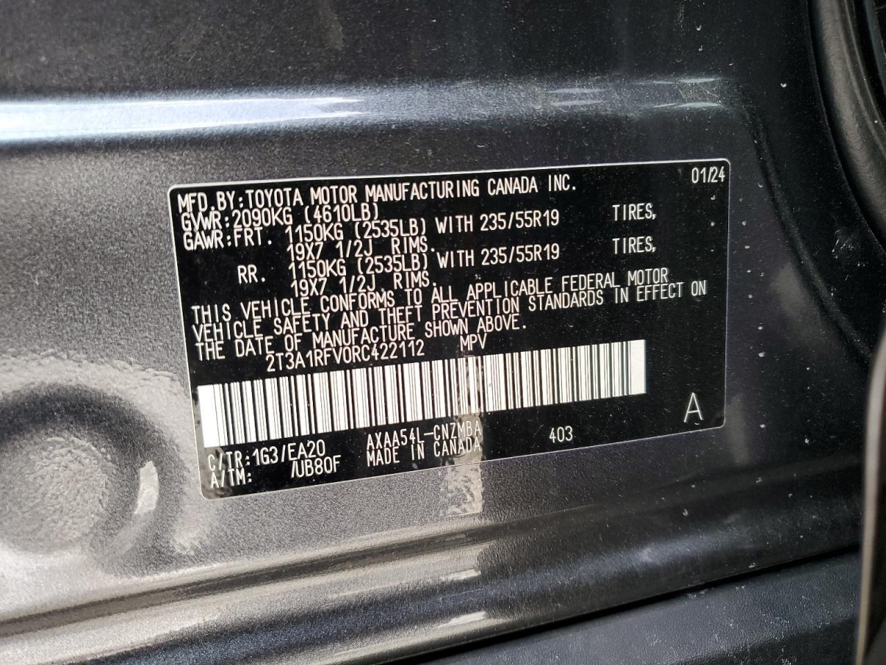 2024 TOYOTA RAV4