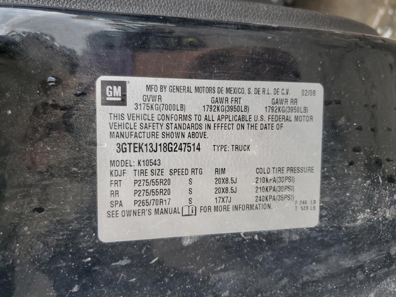 2008 GMC Sierra