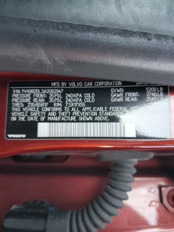 2010 VOLVO XC60