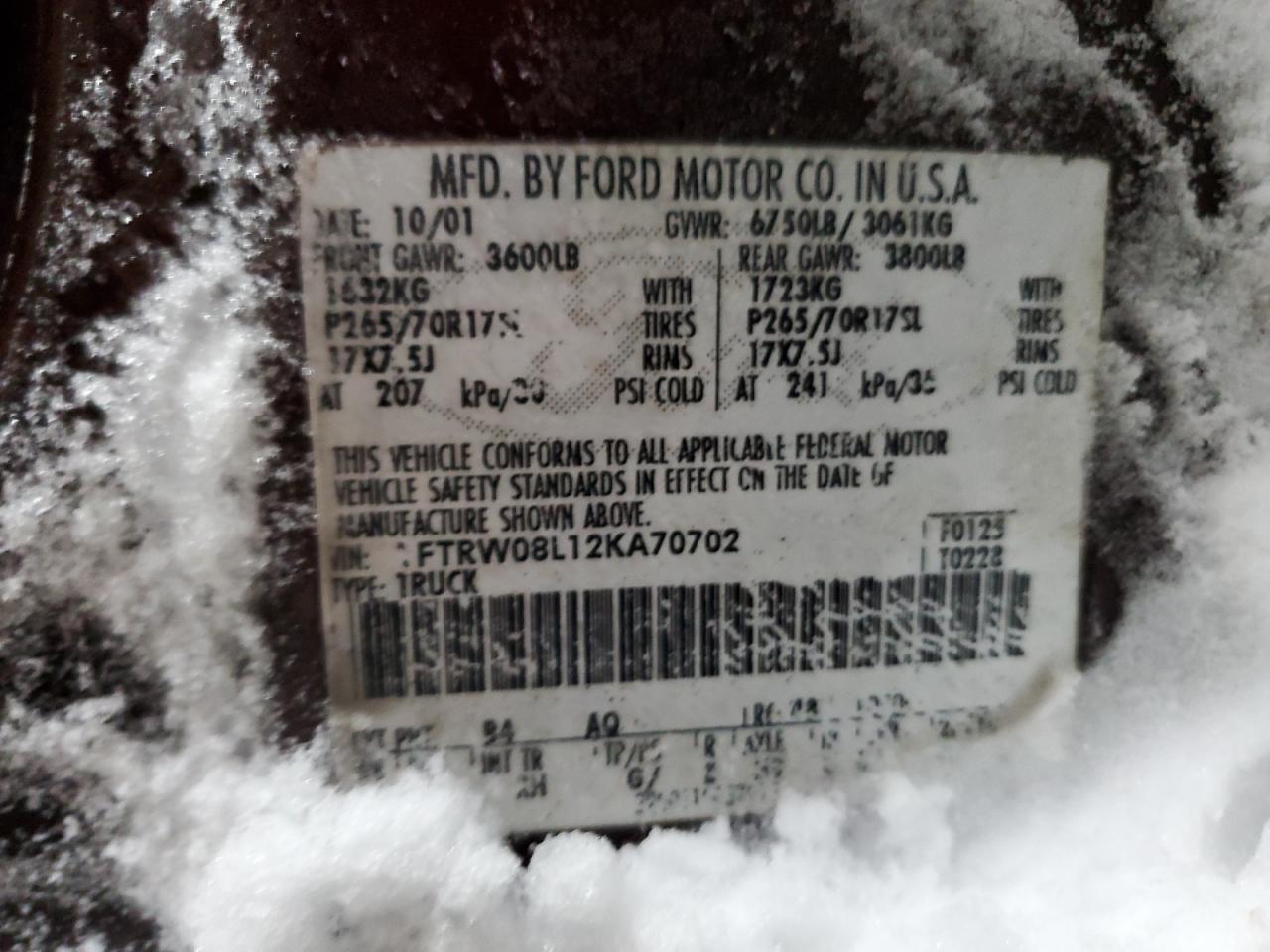 2002 FORD F-150