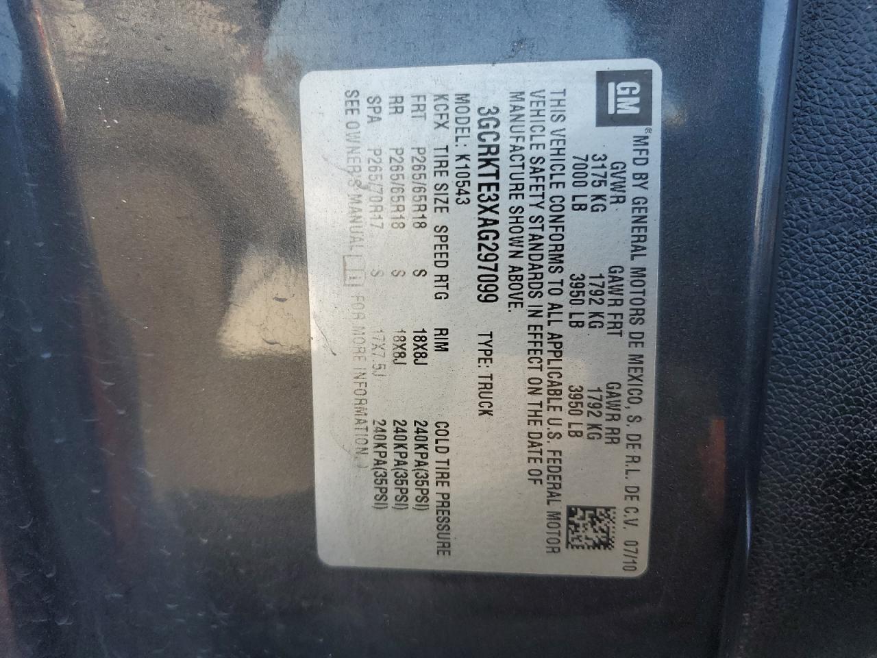 2010 CHEVROLET Silverado