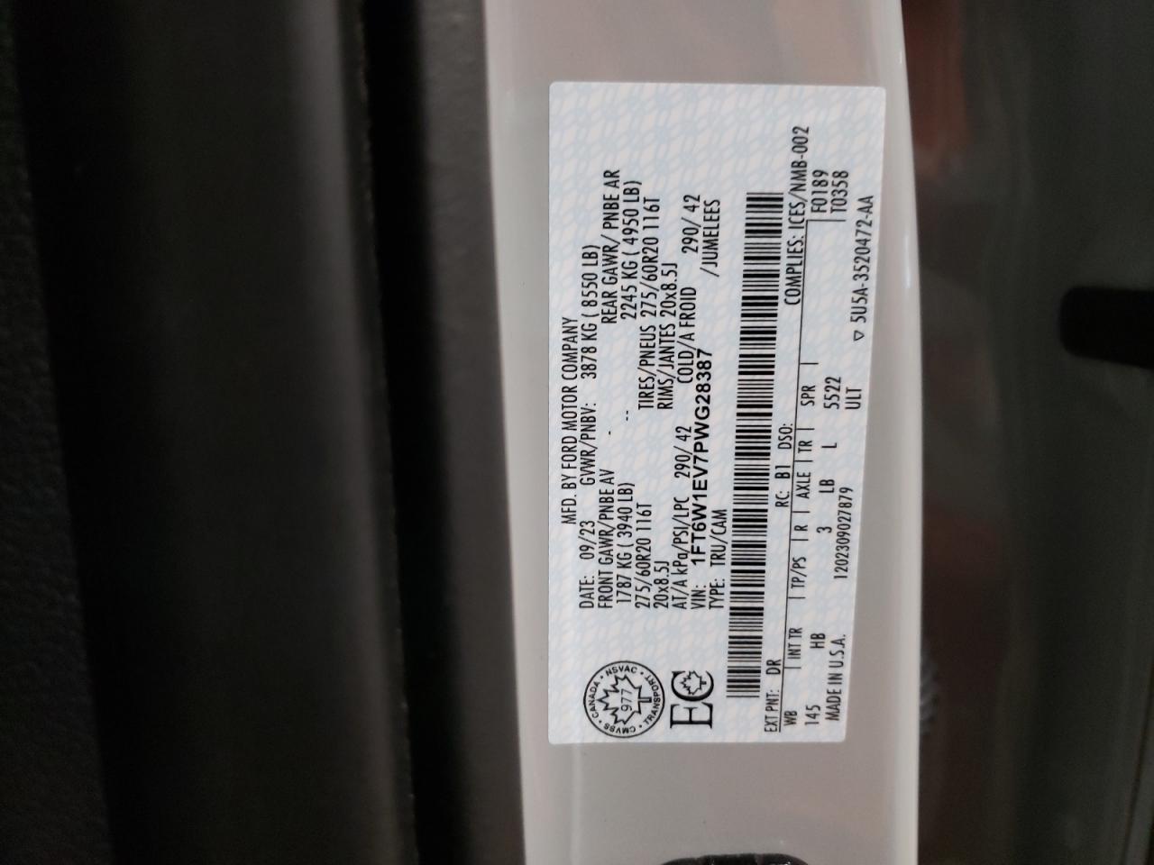 2023 FORD F-150 Lightning